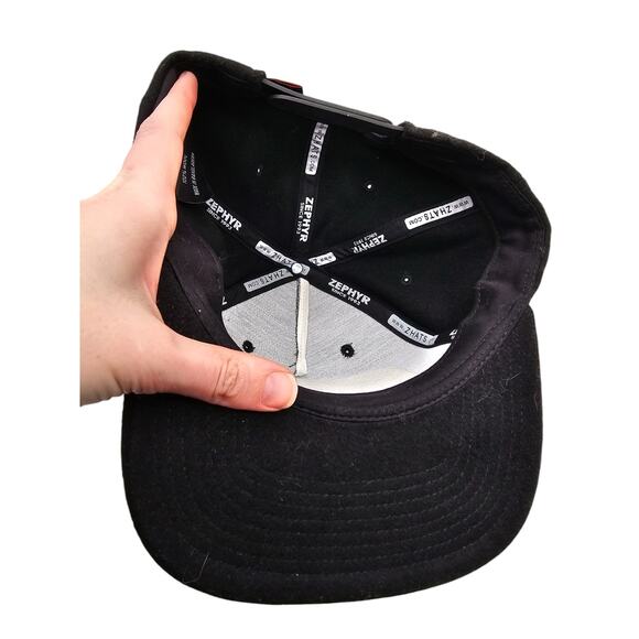 Zaphyr Breckenridge Brewery 100% Wool Snapback OSFM Cap Hat - Picture 5 of 6